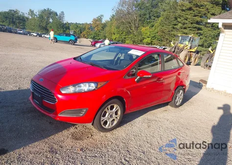 2014 Ford Fiesta Se z USA, uszkodzony, nr VIN 3FADP4BJ9EM117189